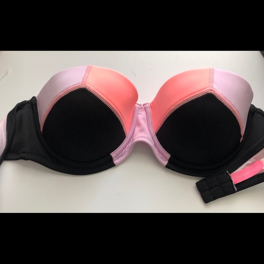 Push-up bandeau bathing suit